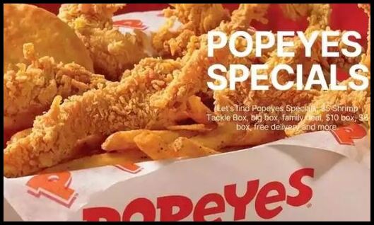 Popeyes Specials