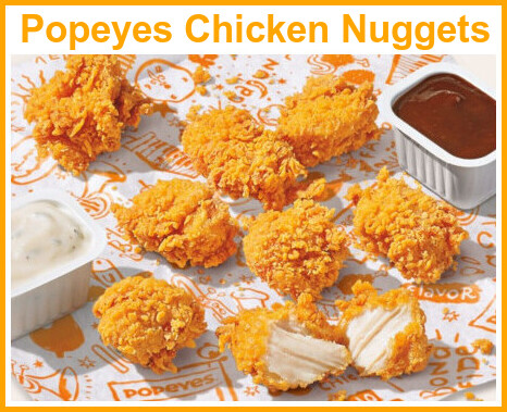 Popeyes Chicken Nuggets