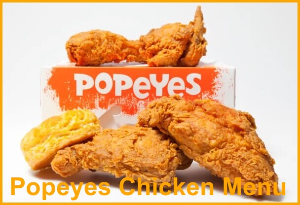 Popeyes Chicken Menu