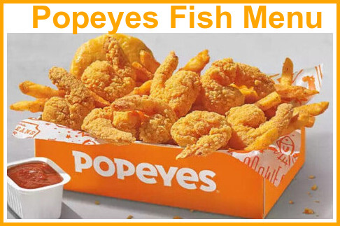 Popeyes Fish Menu