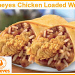 Popeyes Chicken Loaded Wrap